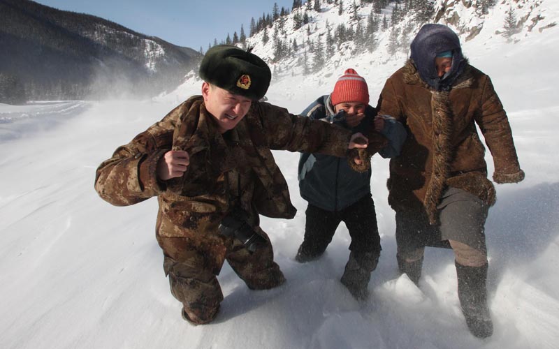 喬天富作品：風雪阿勒泰&mdash;&mdash;新疆阿勒泰地區抗雪救災紀實