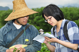 僑鄉行記者風采