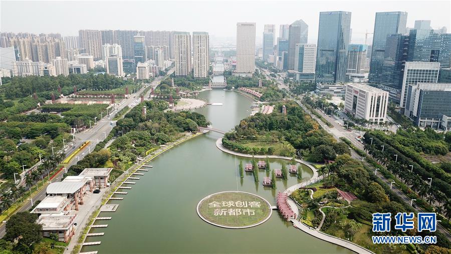 （在習近平新時代中國特色社會主義思想指引下&mdash;&mdash;新時代新作為新篇章&middot;圖文互動）（1）濕地就在城中央&mdash;&mdash;珠三角重塑人與自然和諧共生圖景