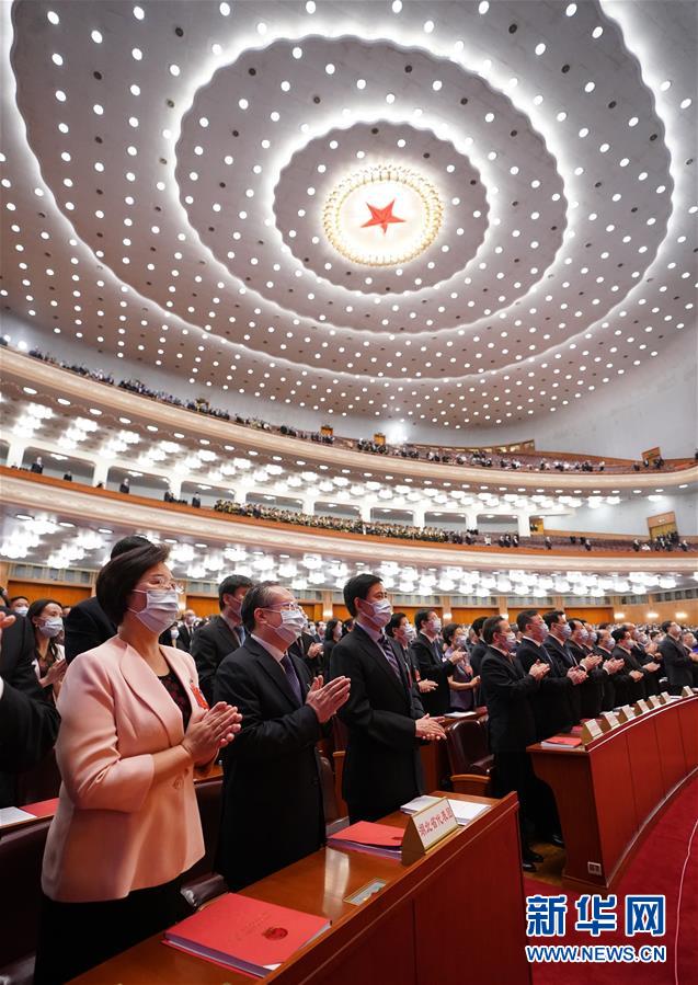 （兩會&middot;XHDW）（2）十三屆全國人大三次會議舉行閉幕會
