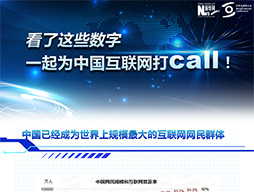 看了這些數字，一起為中國互聯網打call！