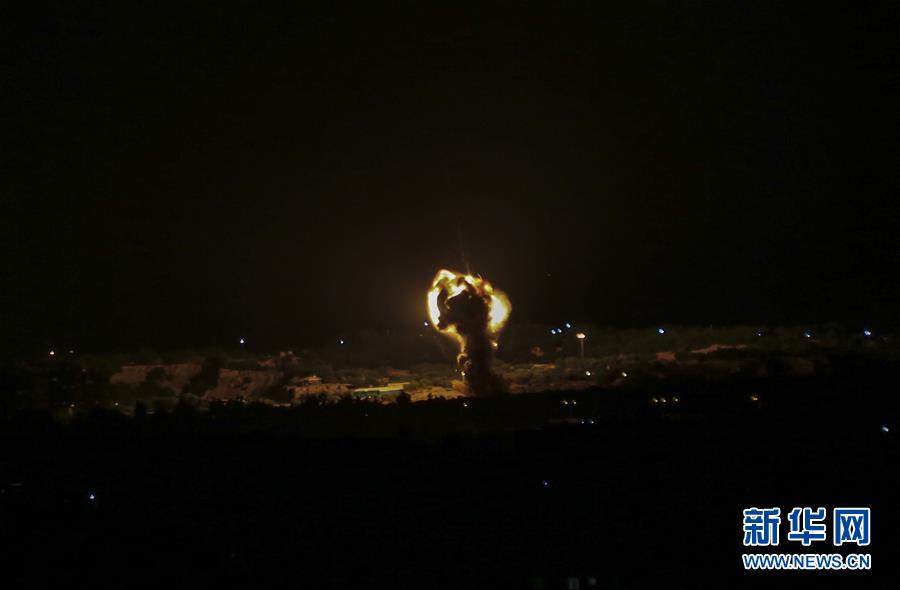 （國際）以軍戰機轟炸加沙地帶哈馬斯軍事目標