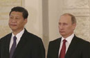 習近平出席普京舉行的歡迎儀式